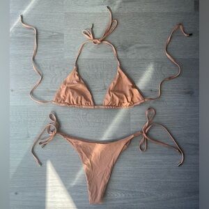 Monday Swim - Palma Set - Camel/Tan